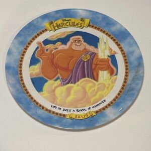 Vintage McDonald's Disney Hercules Zeus 1997 9.5" Collector Plate